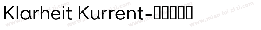 Klarheit Kurrent字体转换